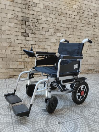 Katlanır Akülü Tekerlekli Sandalye lityum pilli